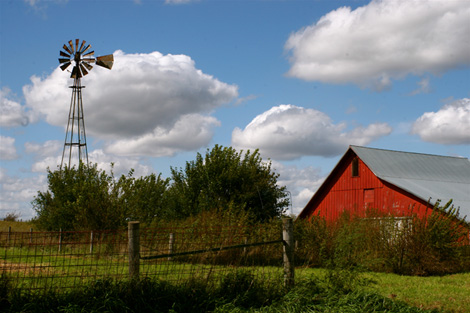 Iowa farm